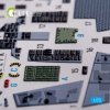 KELIK K72091 F-15C - interior 3D decals for FineMolds kit 1/72